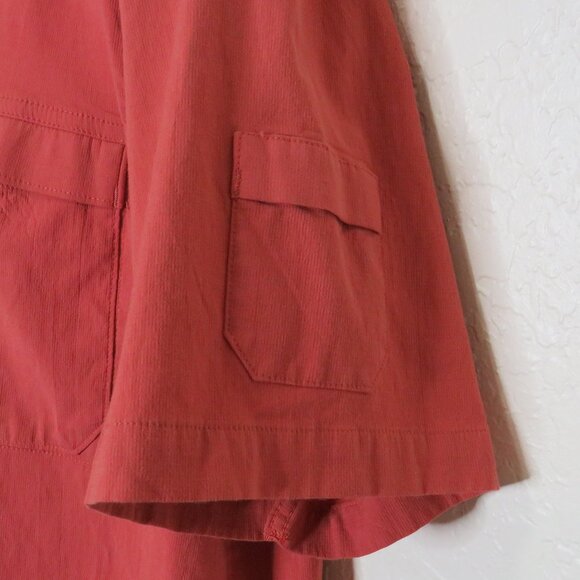 Coleman* Men's Short Sleeve Button Curved Hem Multipocketed Shirt~ Size XXL - Picture 10 of 12